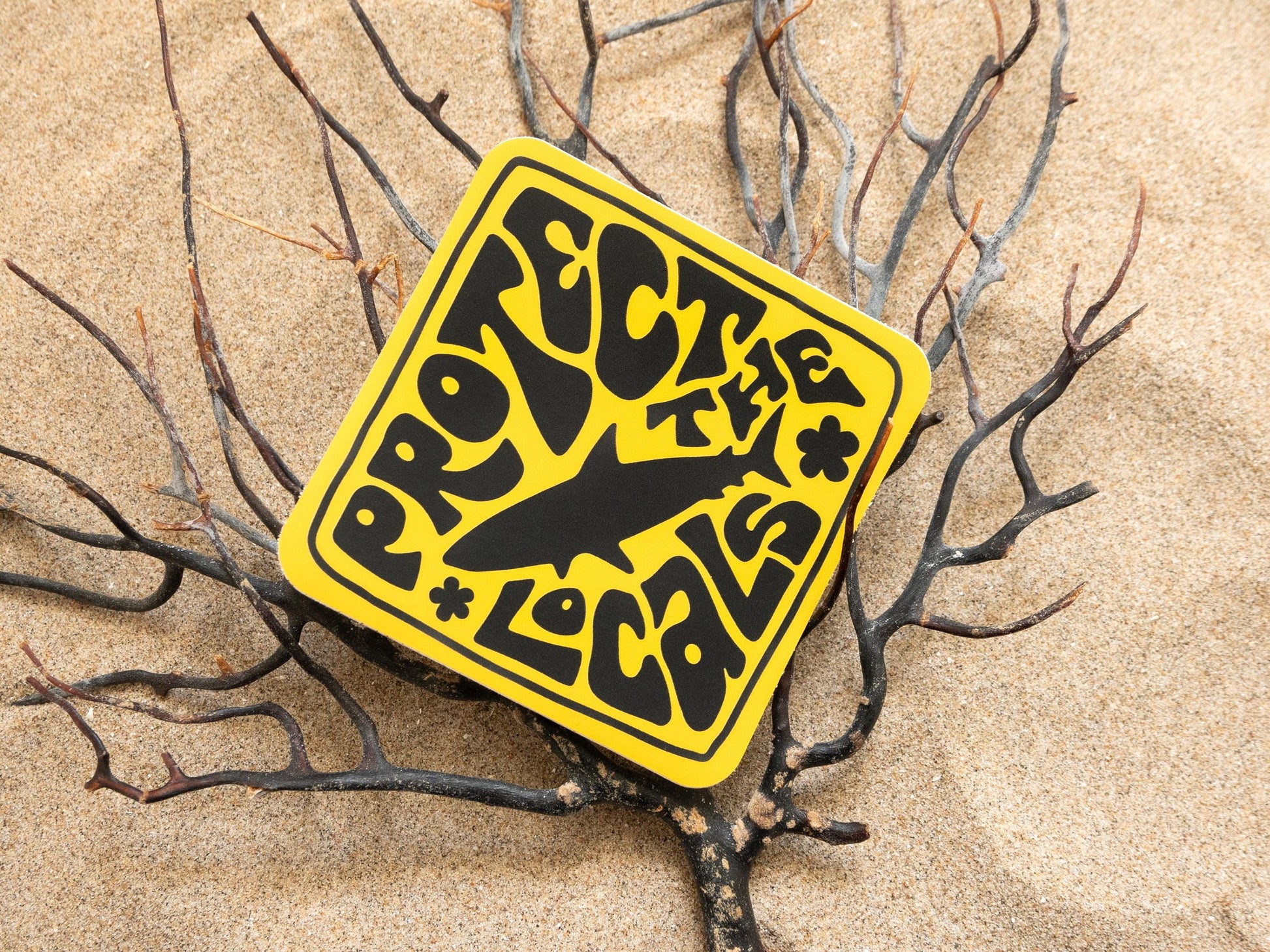 Shark Sticker | Save the Sharks Vinyl Sticker | Shark Lover Gift
