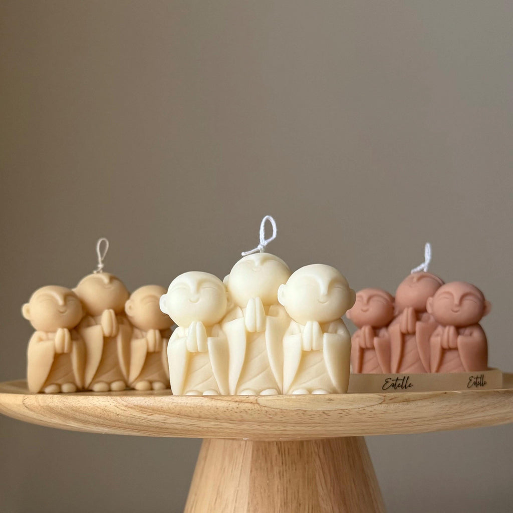 Handmade Monk Candle | Soy Wax Home Decor