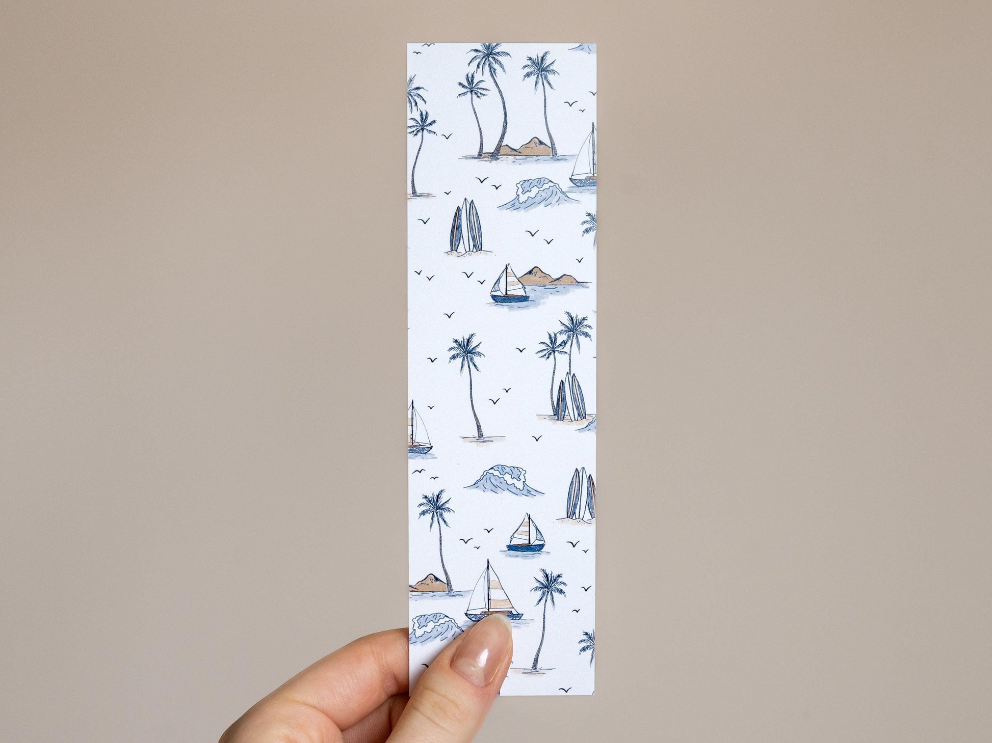 Beach Bookmark | Coastal Bookmark | Bookclub Gift | Bookish Gift