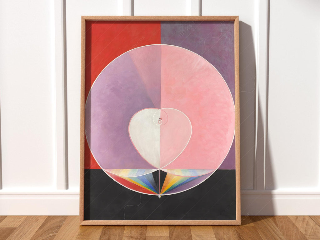 Hilma af Klint Doves No. 2 Art Print – Abstract Spiritual Wall Art
