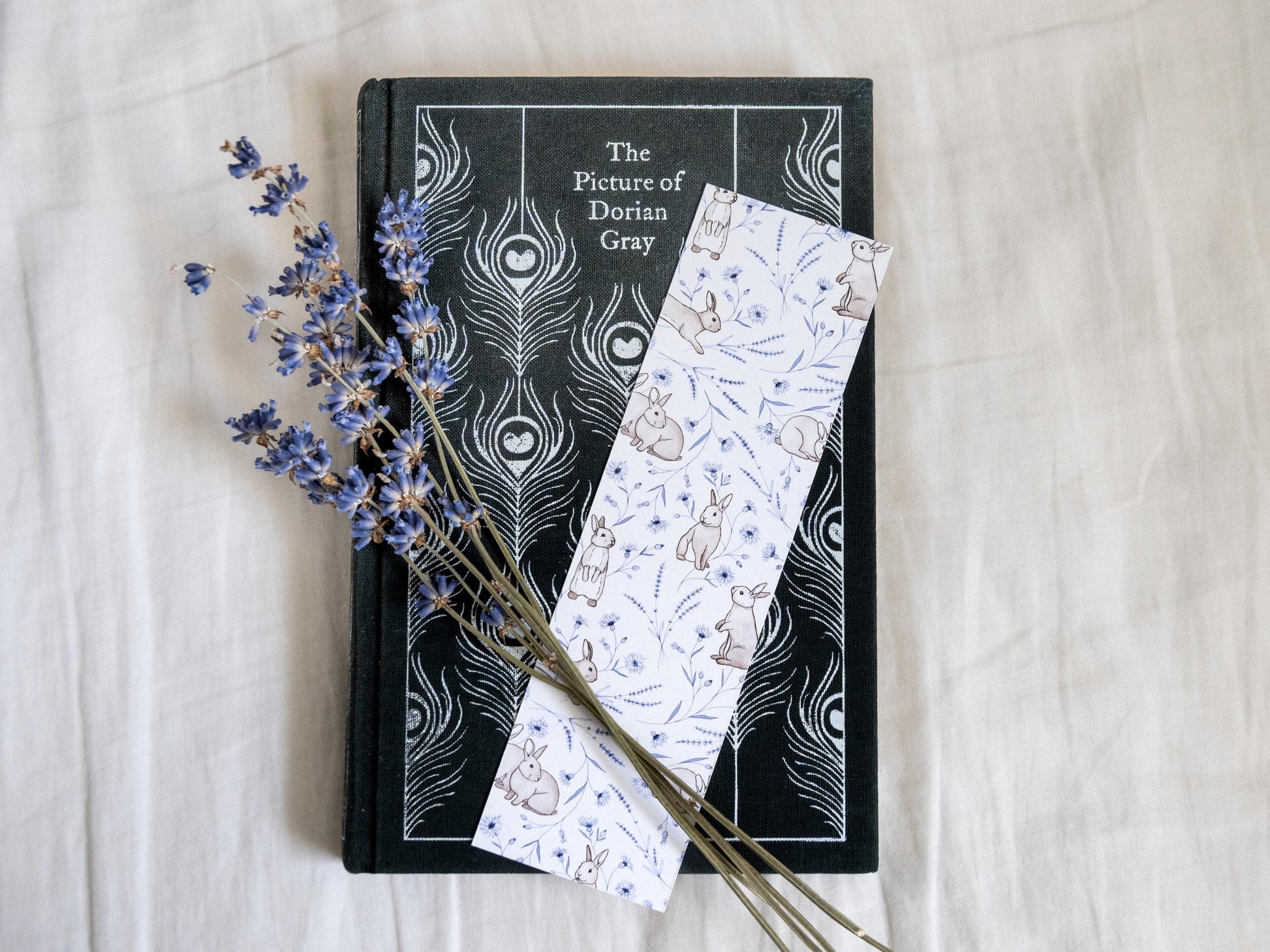 Adorable Bunny Bookmark | Animal Bookmark | Bookclub Gift | Rabbit Bookmark