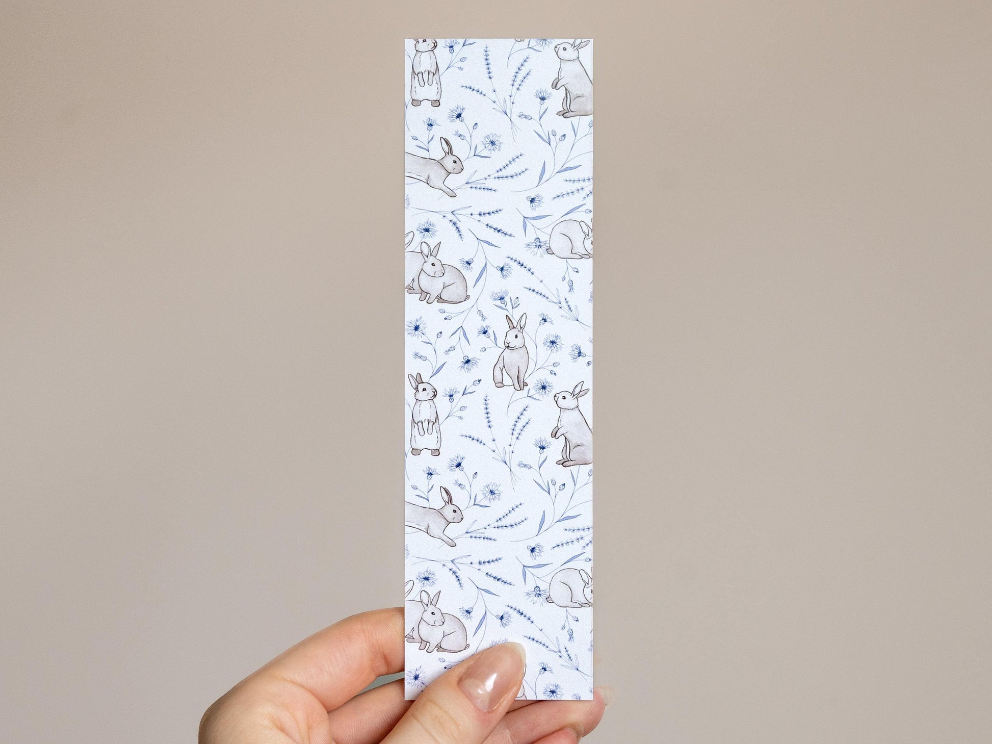Adorable Bunny Bookmark | Animal Bookmark | Bookclub Gift | Rabbit Bookmark