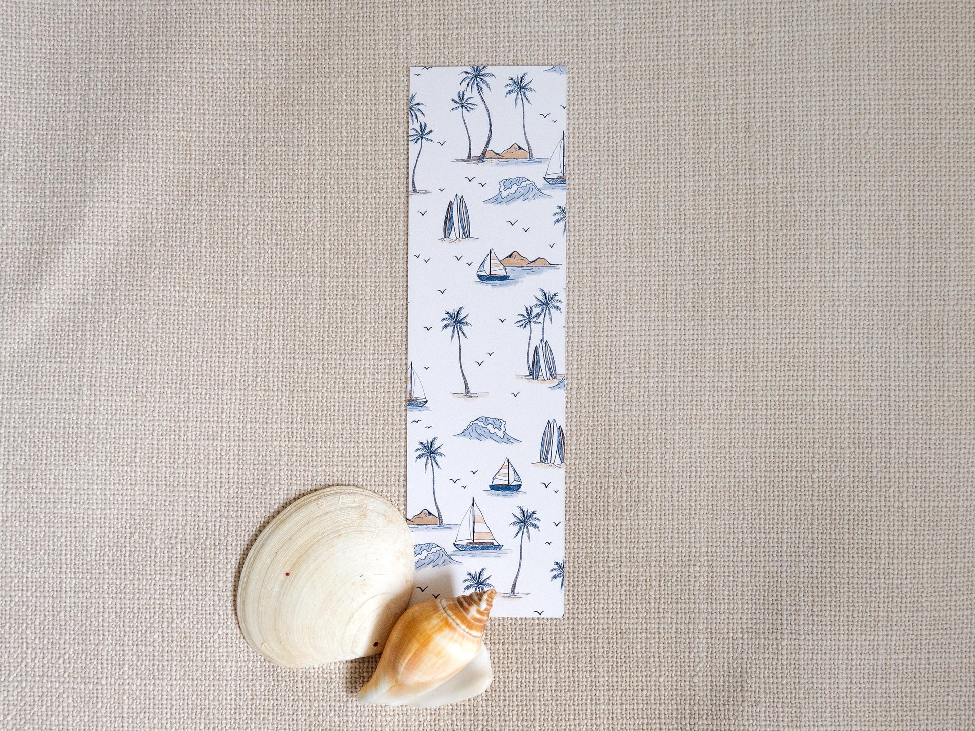 Beach Bookmark | Coastal Bookmark | Bookclub Gift | Bookish Gift