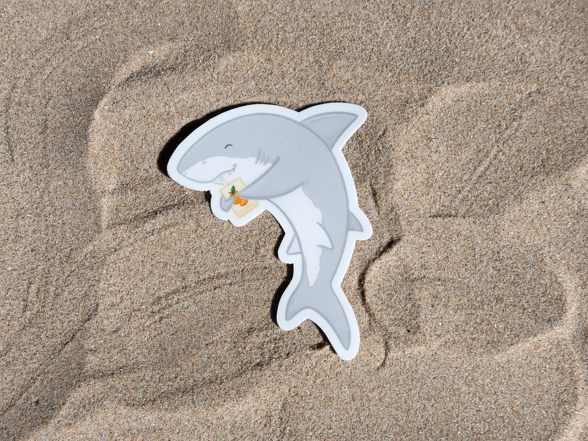 Cute Shark Sticker | Animal Sticker | Shark Lover Gift | Ocean Sticker