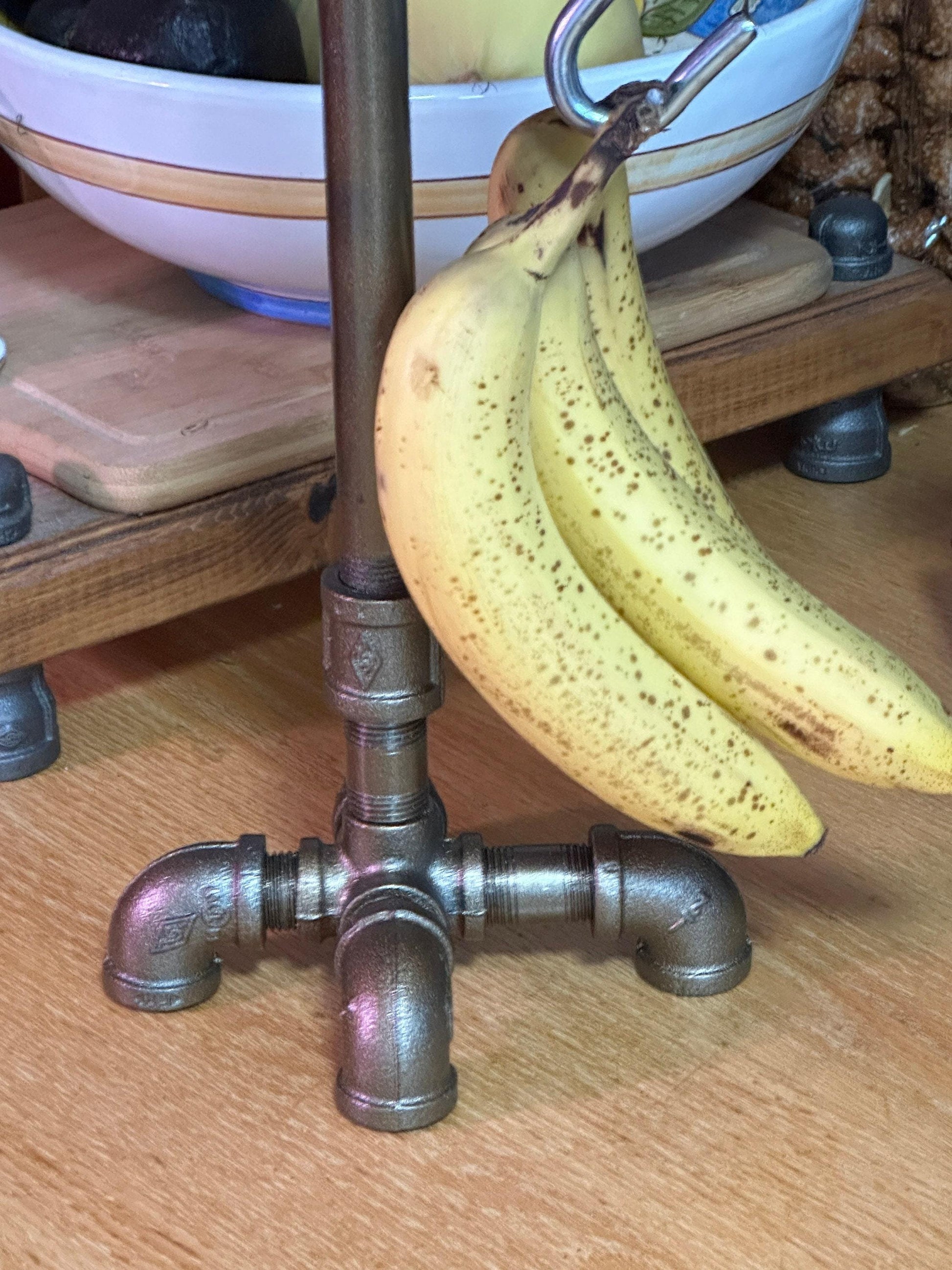NOUVEAU Support banane de style industriel - Support banane - Support banane - Version 3 - TOUS Support banane pour tuyaux