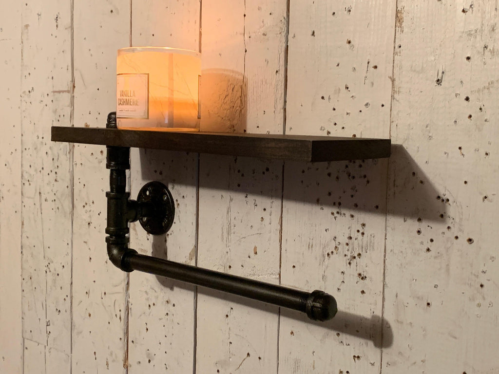 Industrial design towel holder