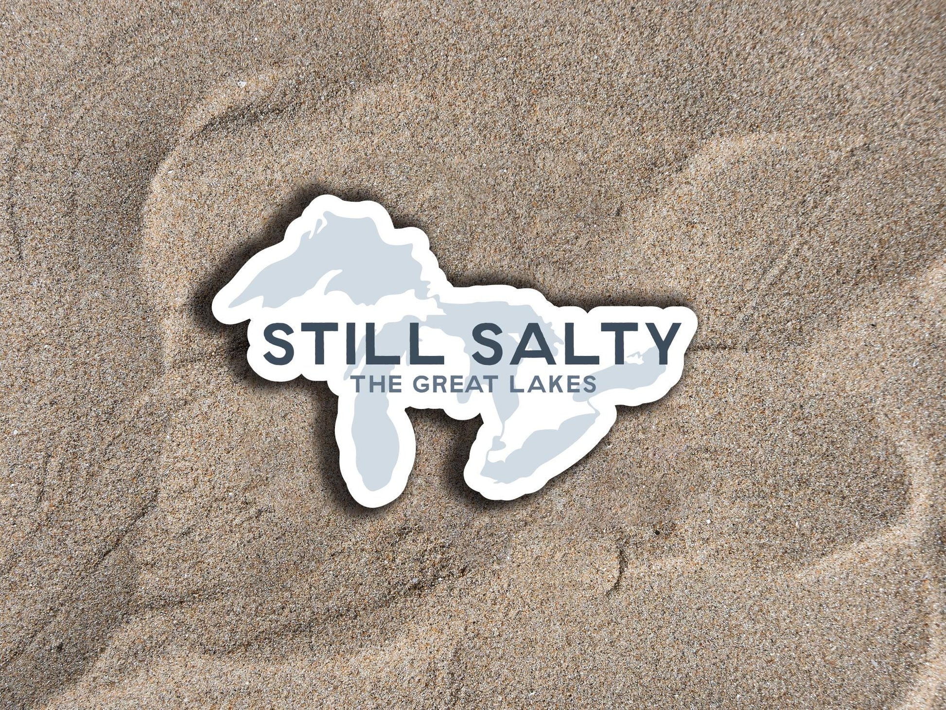 Great Lakes Sticker | Beach Sticker | Salty Sticker | Gift for Beach Lovers