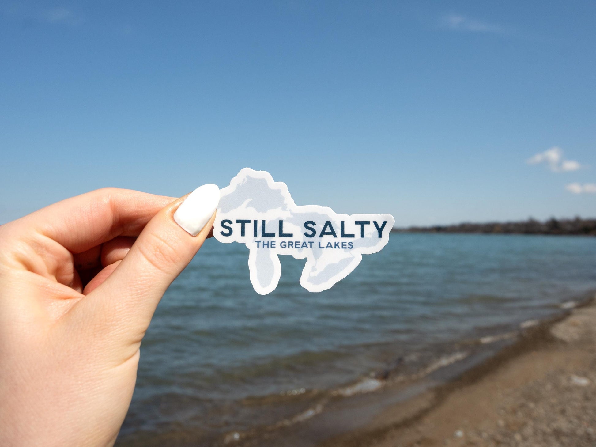 Great Lakes Sticker | Beach Sticker | Salty Sticker | Gift for Beach Lovers