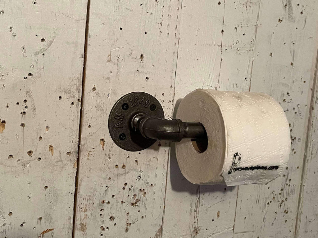 Porte-rouleau de papier toilette basique - porte-papier toilette simple - style industriel -
