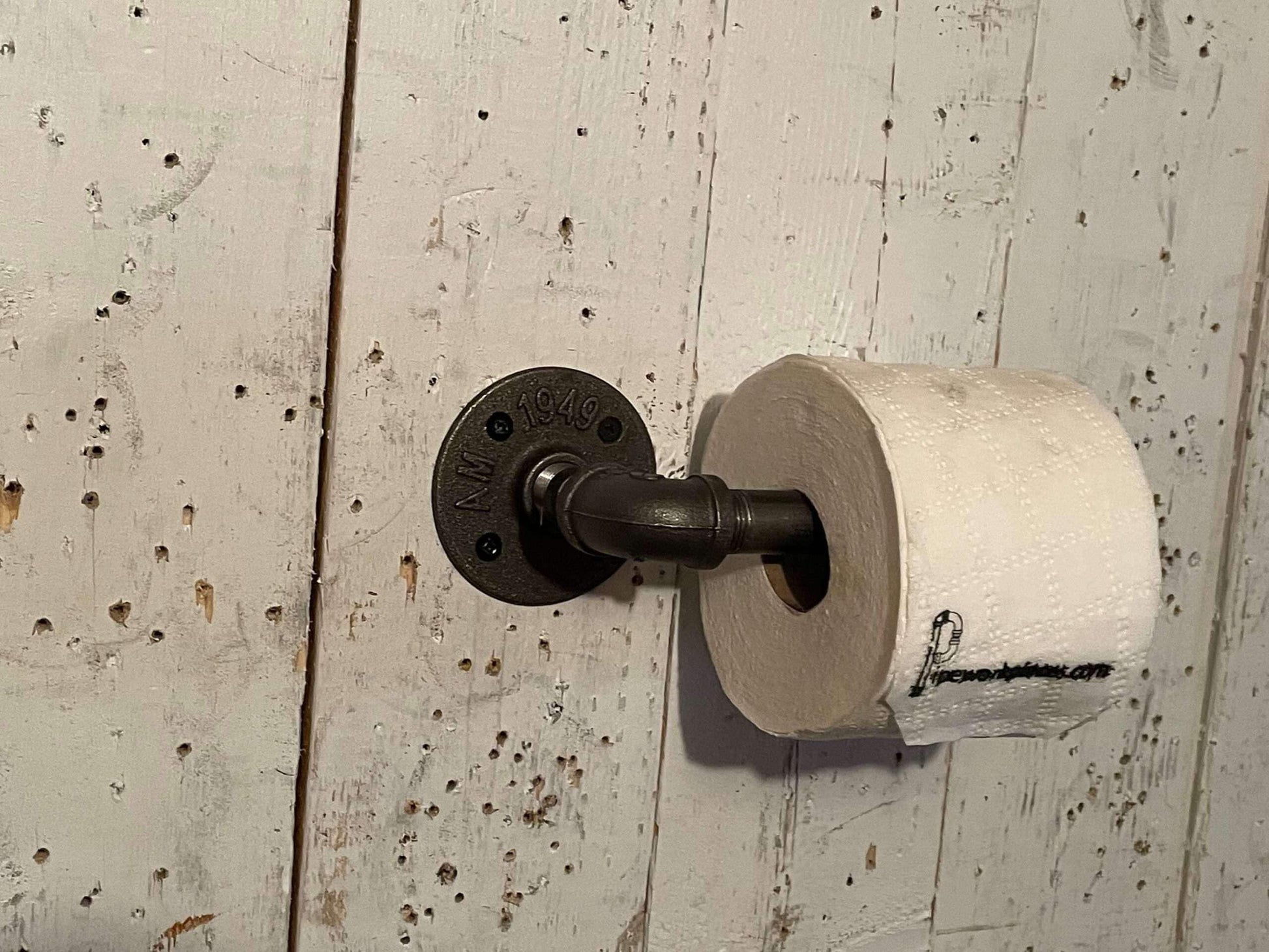 Porte-rouleau de papier toilette basique - porte-papier toilette simple - style industriel -