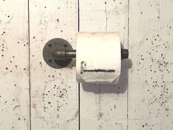 Porte-rouleau de papier toilette basique - porte-papier toilette simple - style industriel -