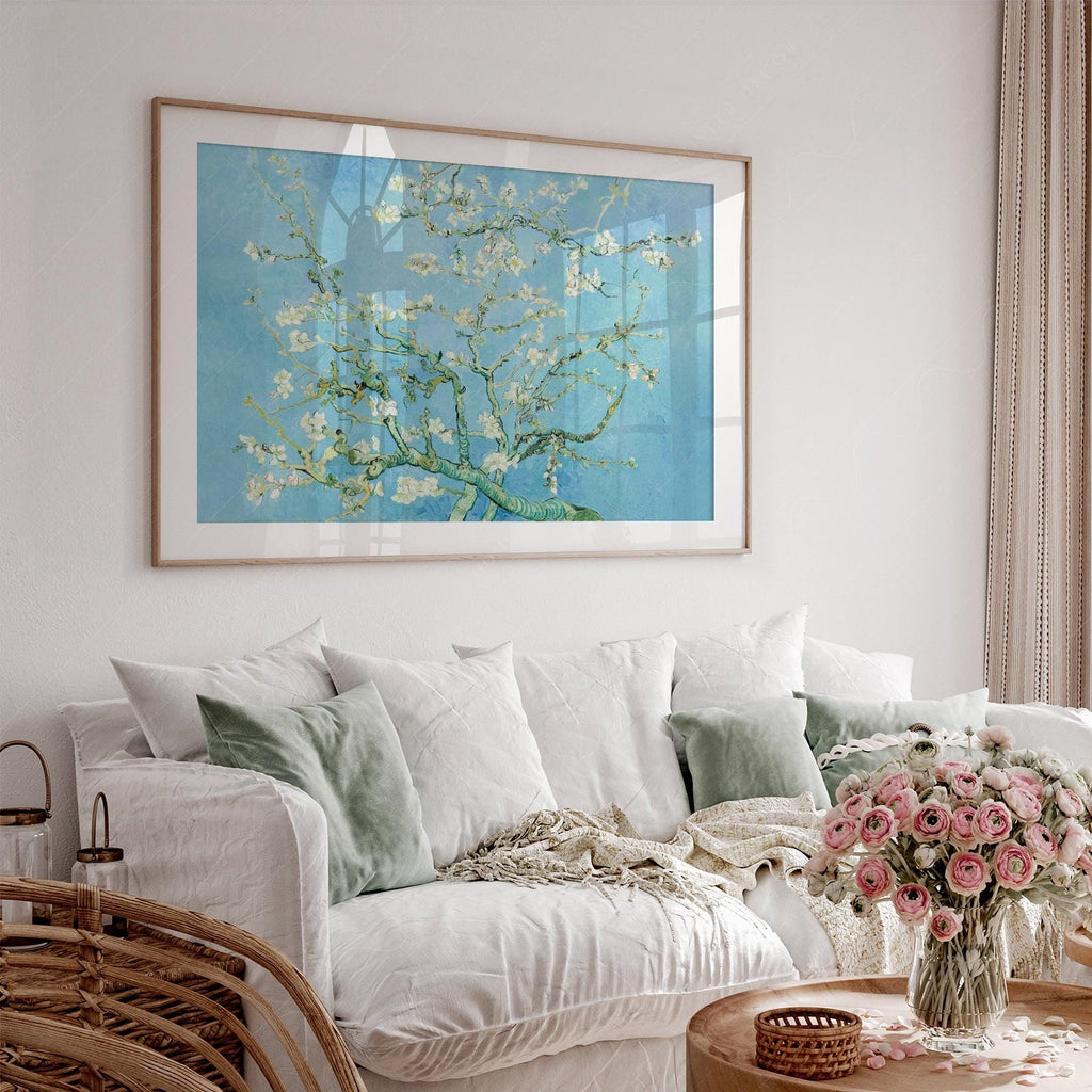 Van Gogh Almond Blossom Print – Famous Painting Wall Art Poster