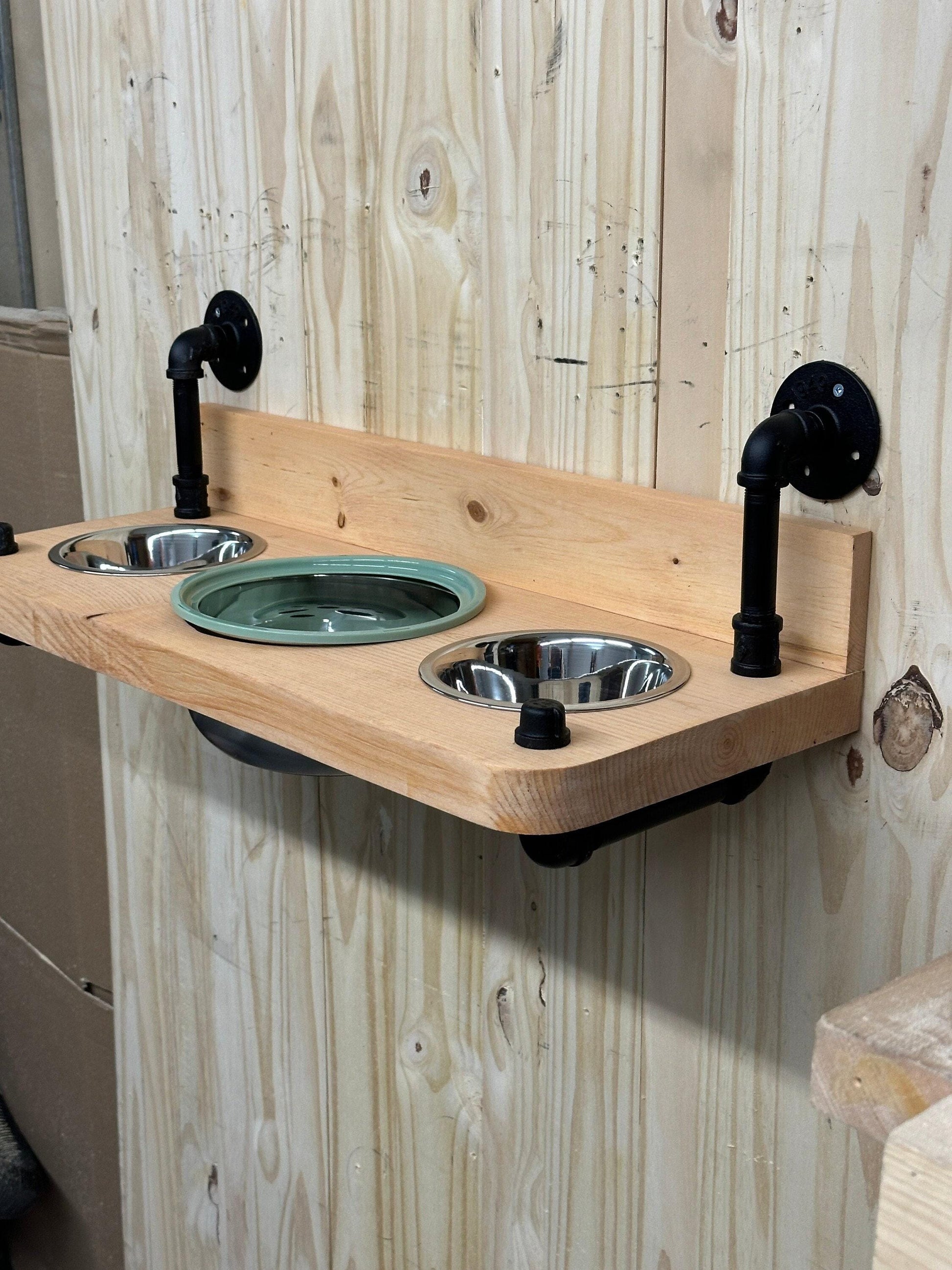 Gamelle flottante pour chien avec bol d'eau anti-déversement
