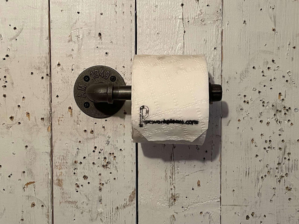Porte-rouleau de papier toilette basique - porte-papier toilette simple - style industriel -