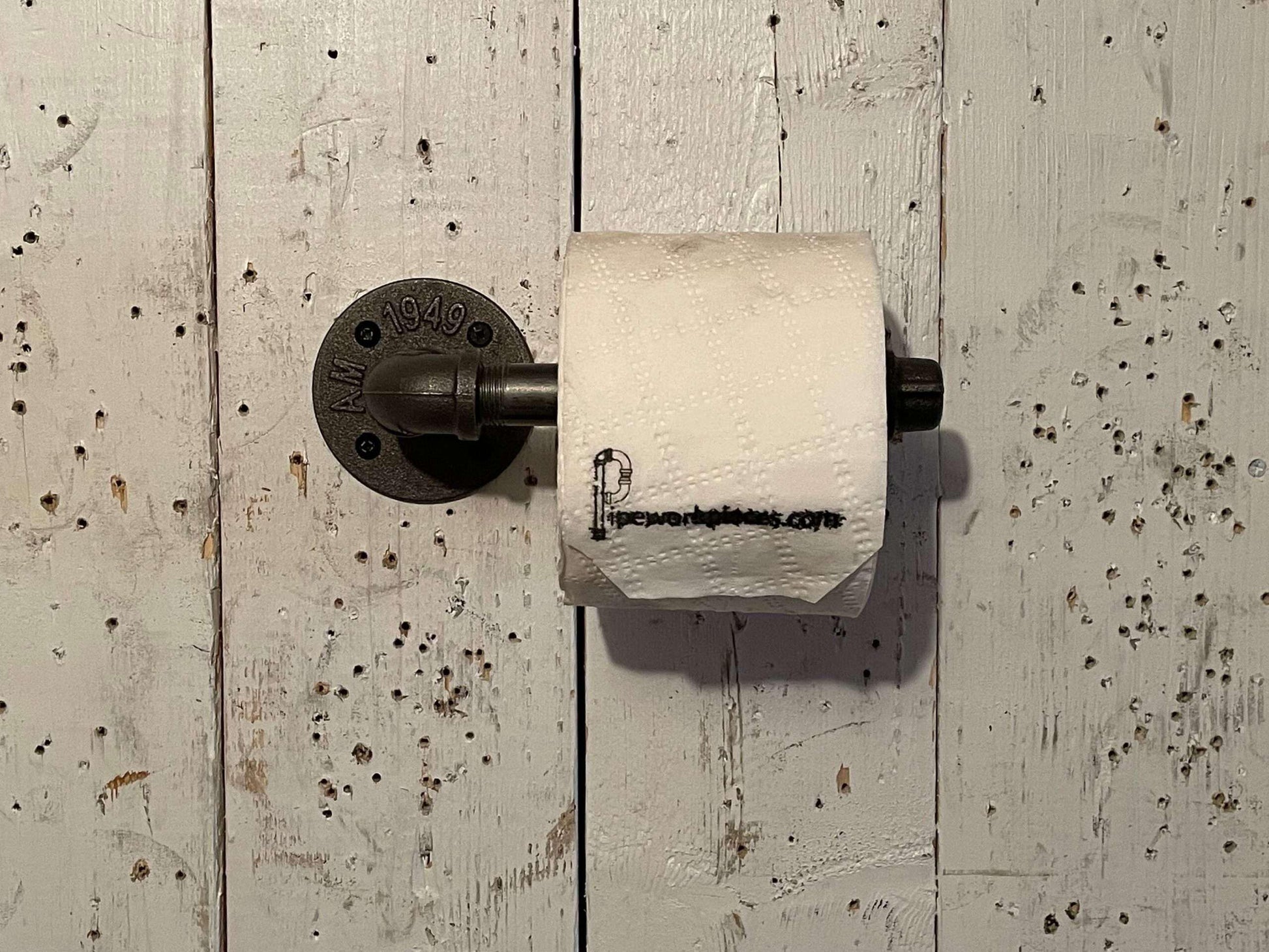 Porte-rouleau de papier toilette basique - porte-papier toilette simple - style industriel -