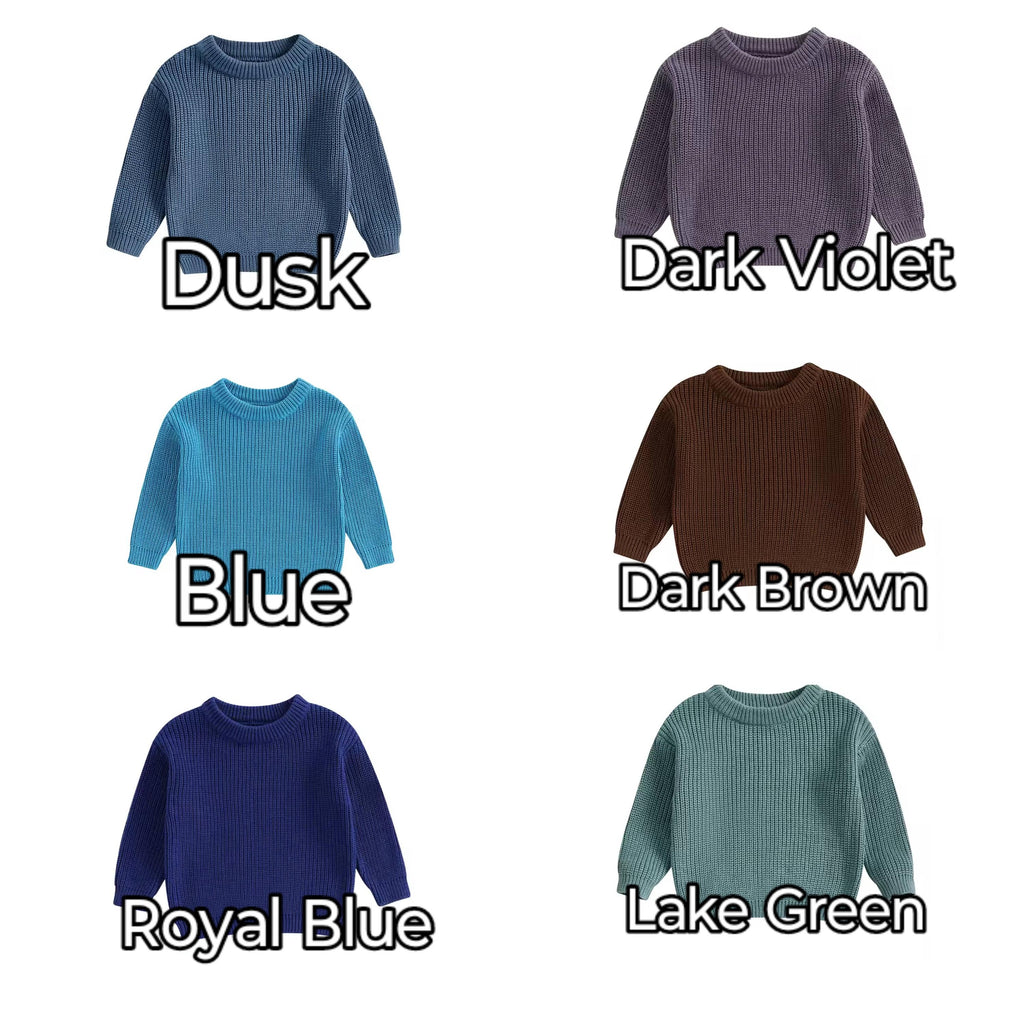 Custom word Sweater | Infant toddler sizes  | Hand Embroidered | Custom