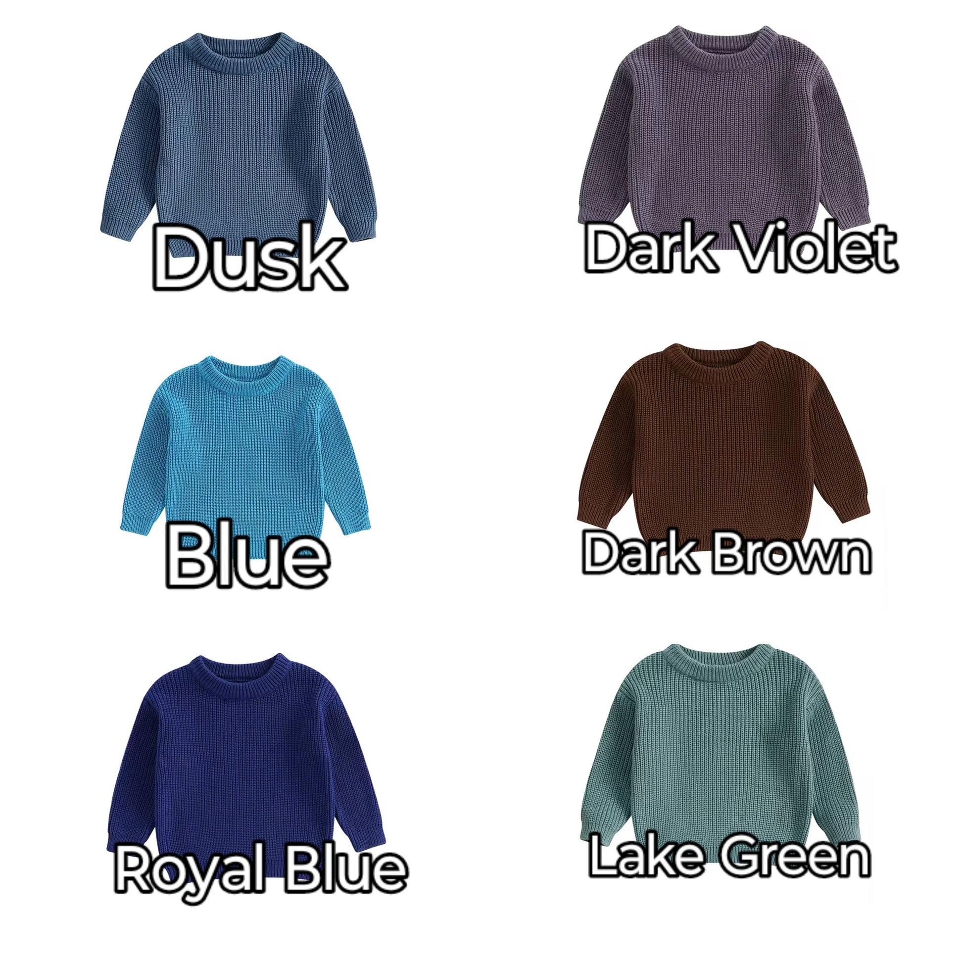 Custom word Sweater | Infant toddler sizes  | Hand Embroidered | Custom