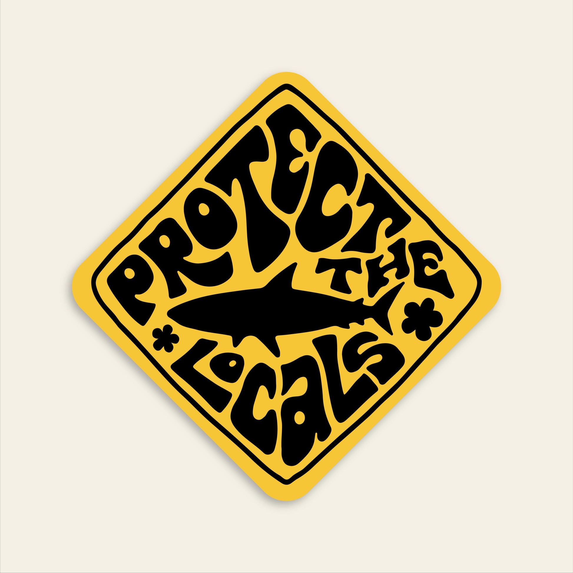 Shark Sticker | Save the Sharks Vinyl Sticker | Shark Lover Gift