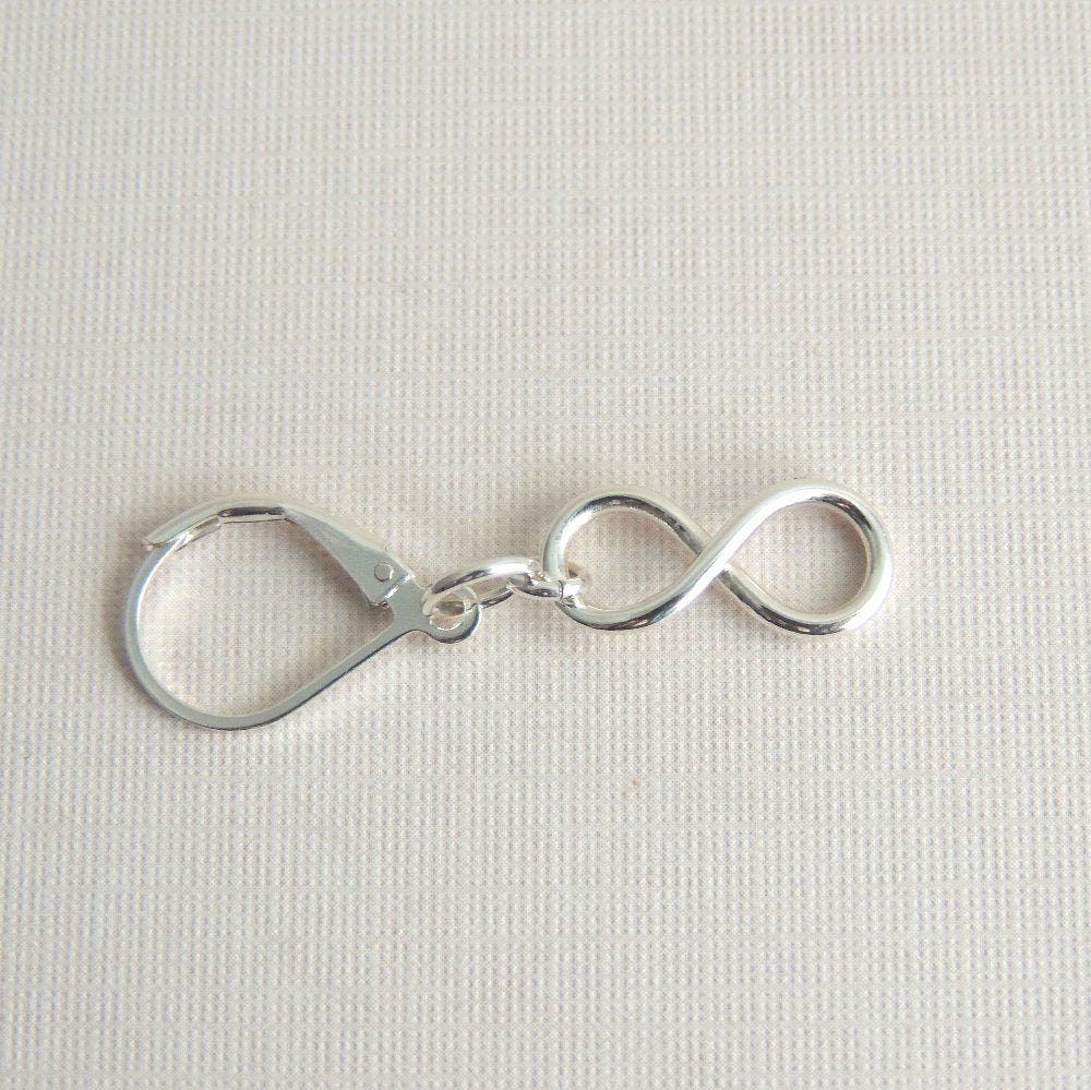 Infinity Symbol Earrings Sterling Silver Infinity Sign Dangle Earrings