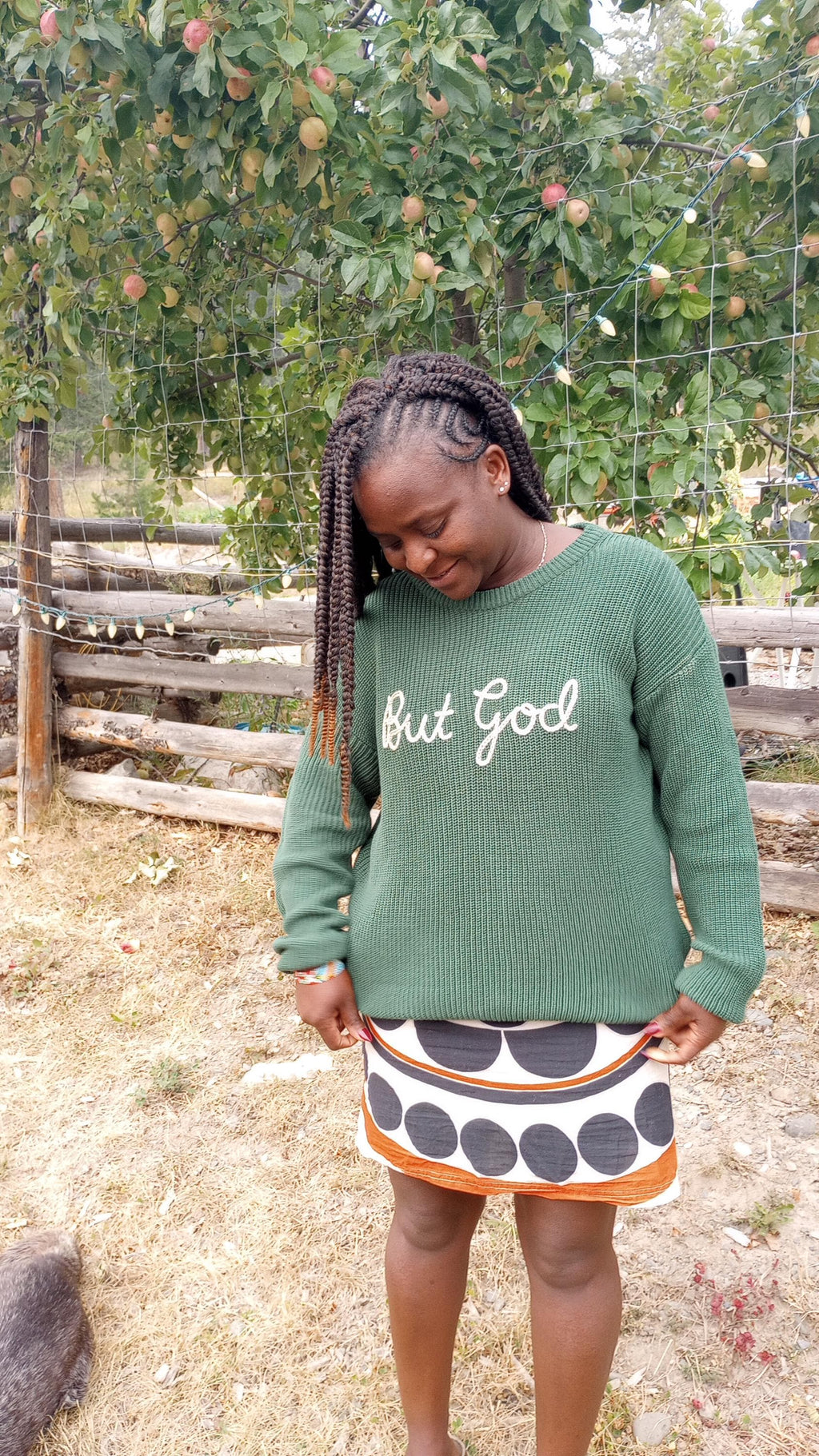 Adult size | CUSTOM Name or Word Sweater | Hand Embroidered Sweater