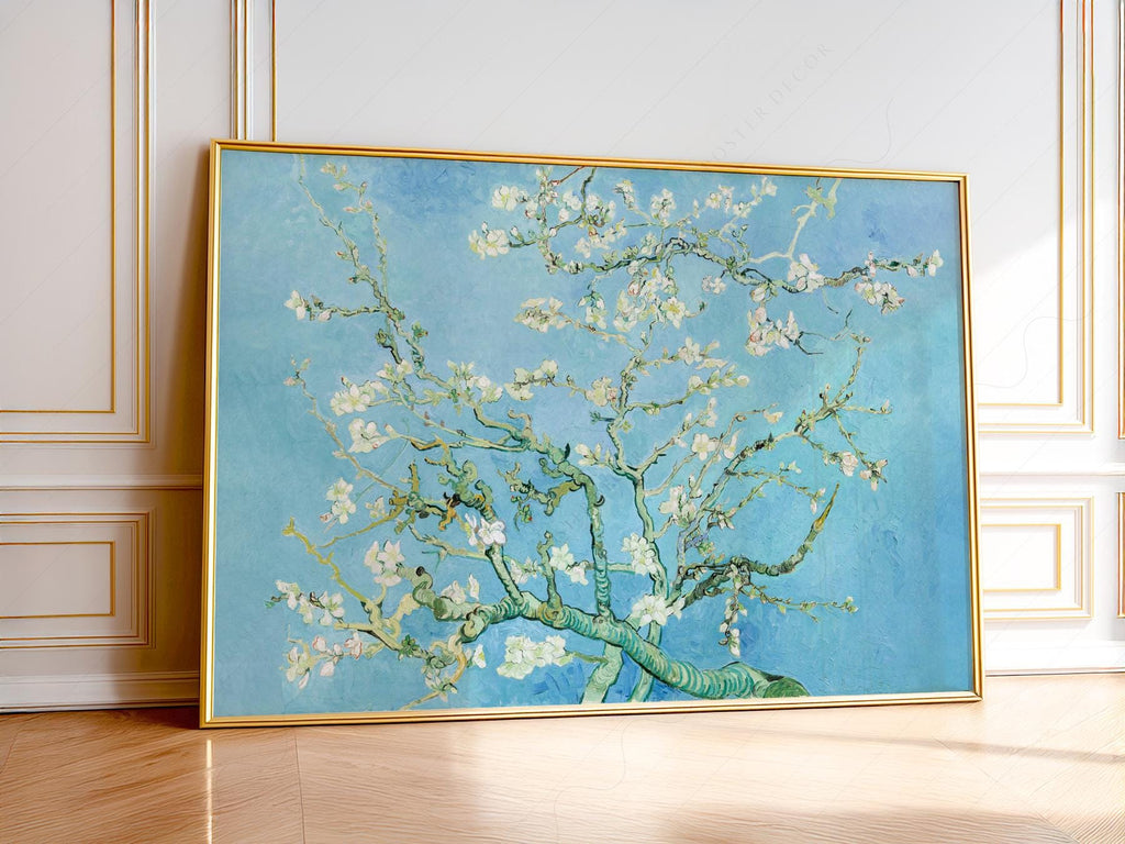 Van Gogh Almond Blossom Print – Famous Painting Wall Art Poster