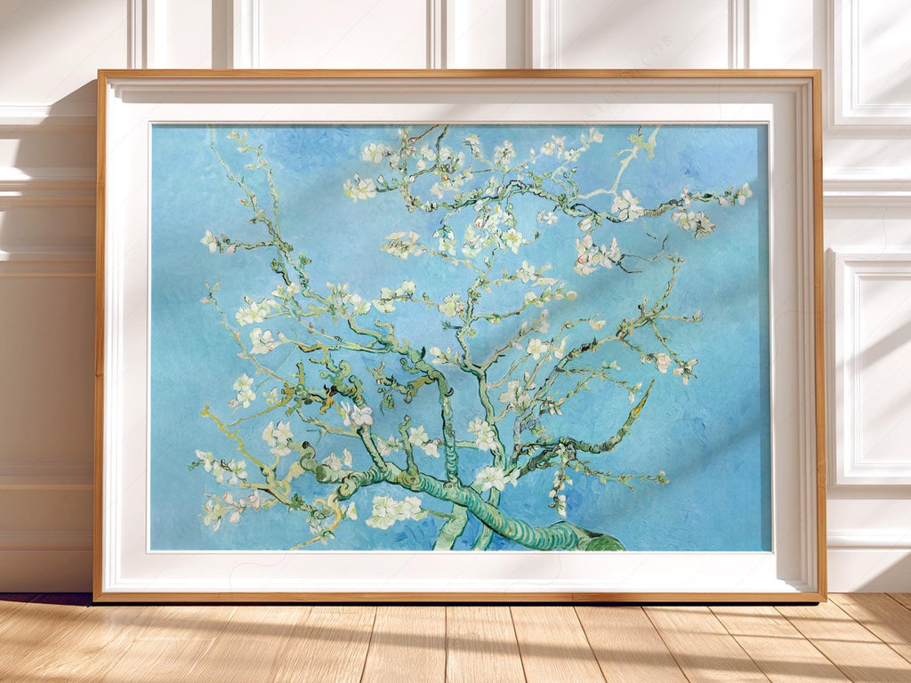 Van Gogh Almond Blossom Print – Famous Painting Wall Art Poster