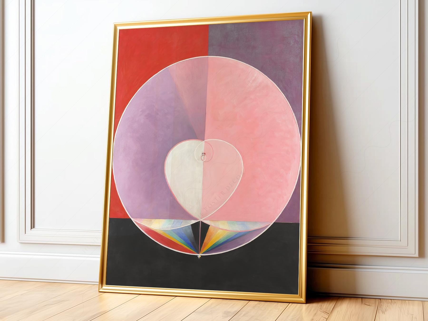 Hilma af Klint Doves No. 2 Art Print – Abstract Spiritual Wall Art