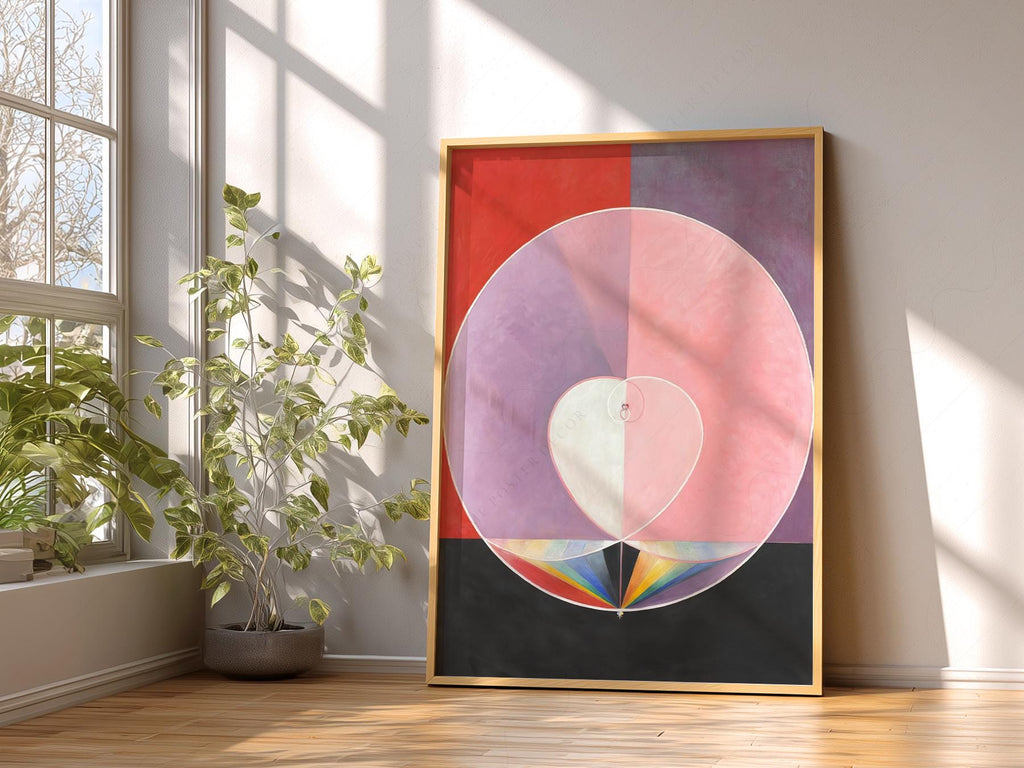 Hilma af Klint Doves No. 2 Art Print – Abstract Spiritual Wall Art