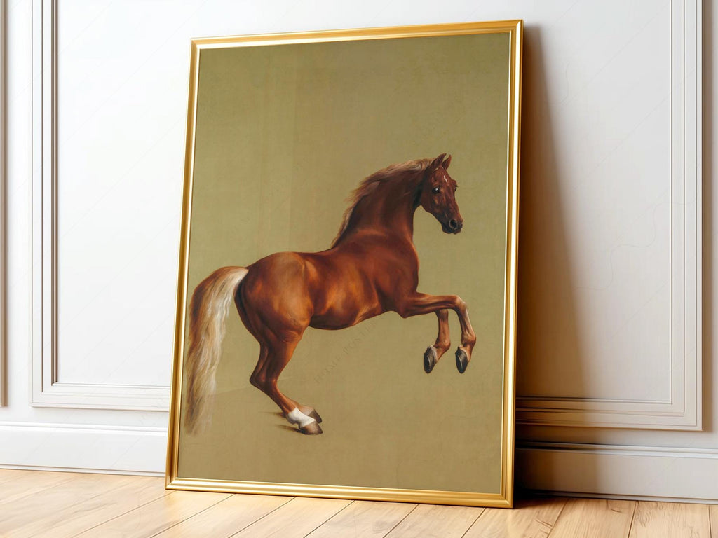 George Stubbs Whistlejacket Art Print – Classic Horse Portrait Wall Art