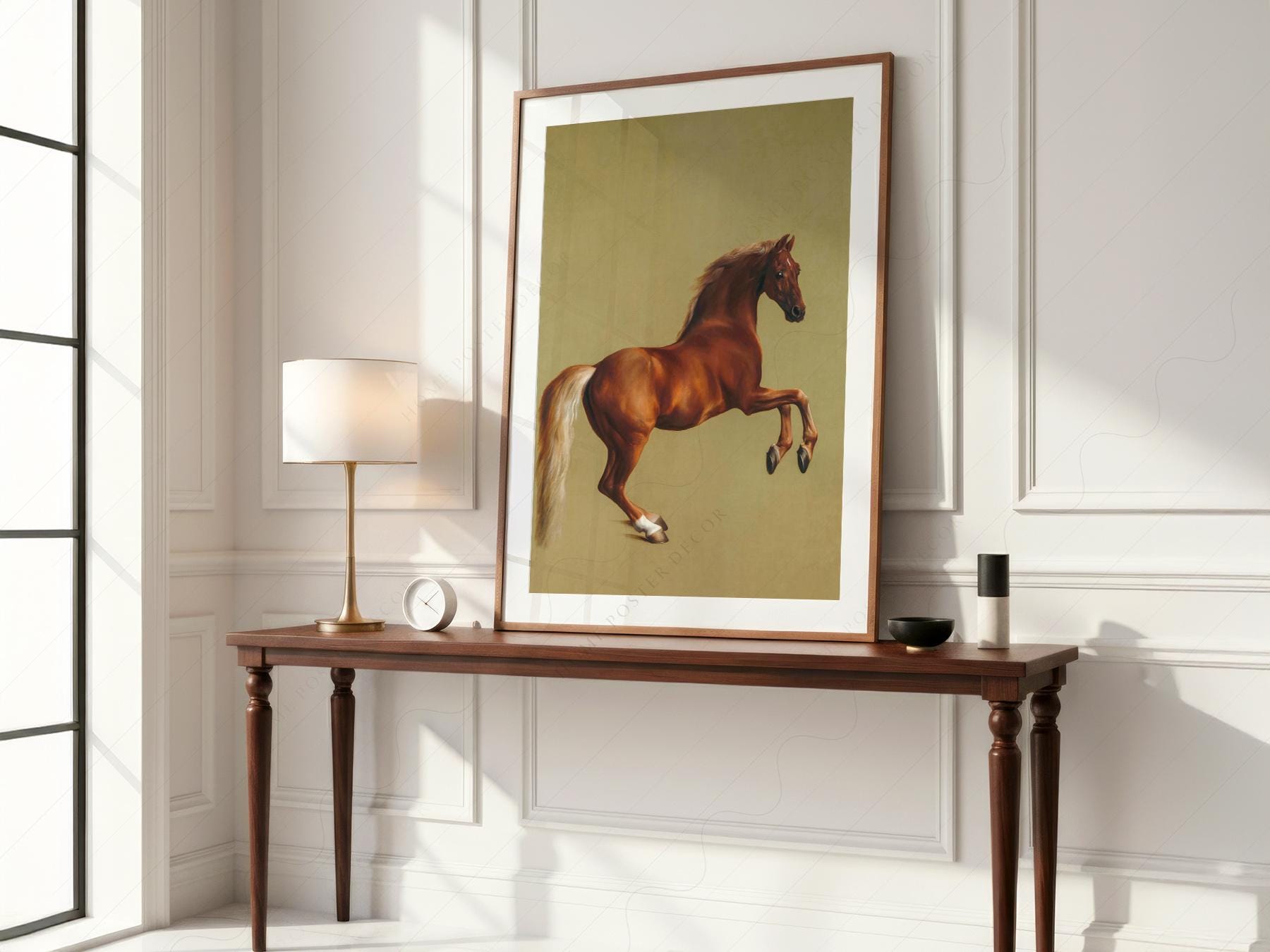 George Stubbs Whistlejacket Art Print – Classic Horse Portrait Wall Art