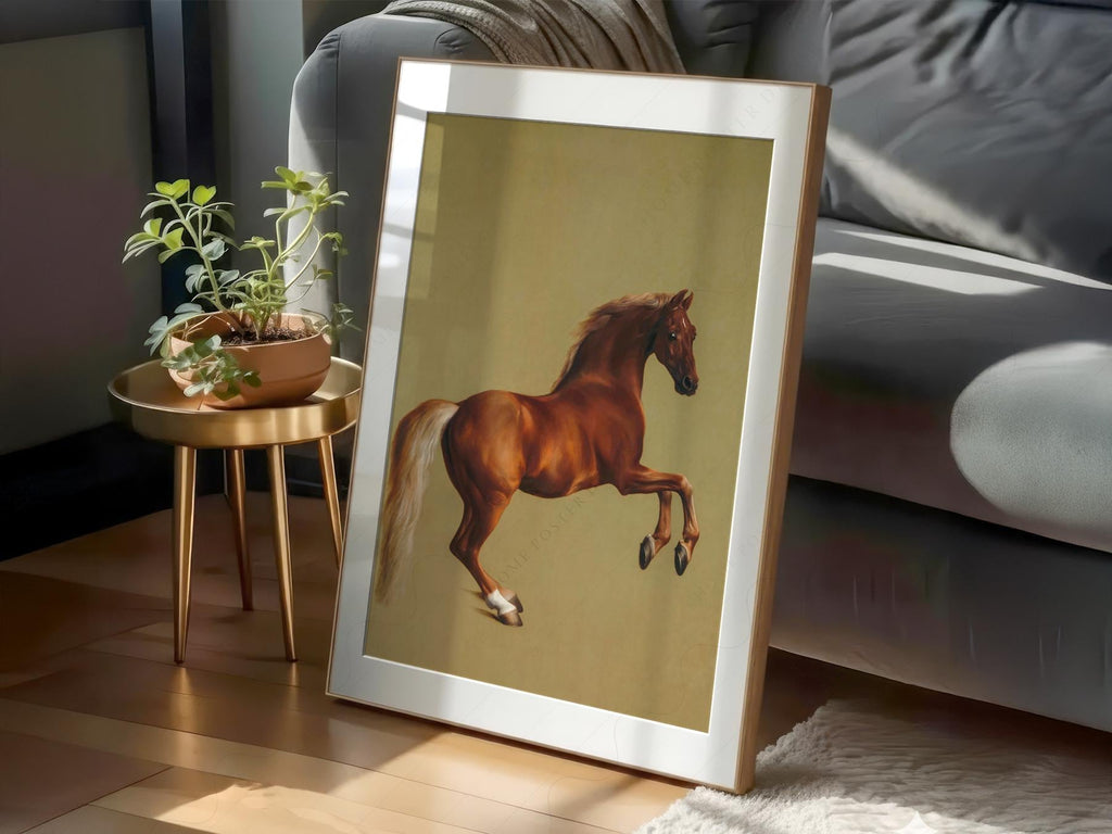 George Stubbs Whistlejacket Art Print – Classic Horse Portrait Wall Art