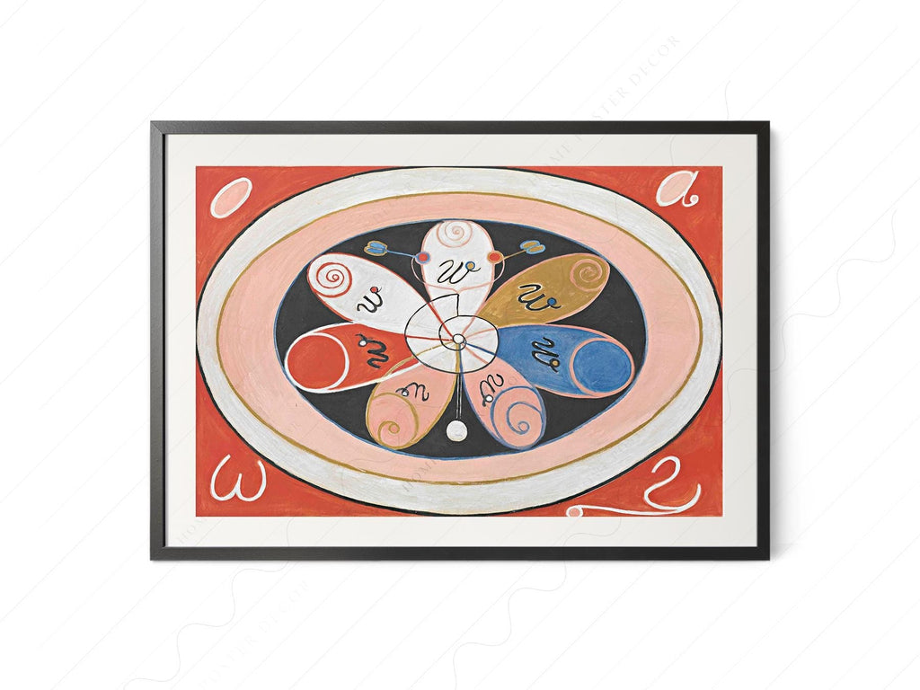 Hilma af Klint Evolution No. 15 Art Print – Abstract Spiritual Wall Art