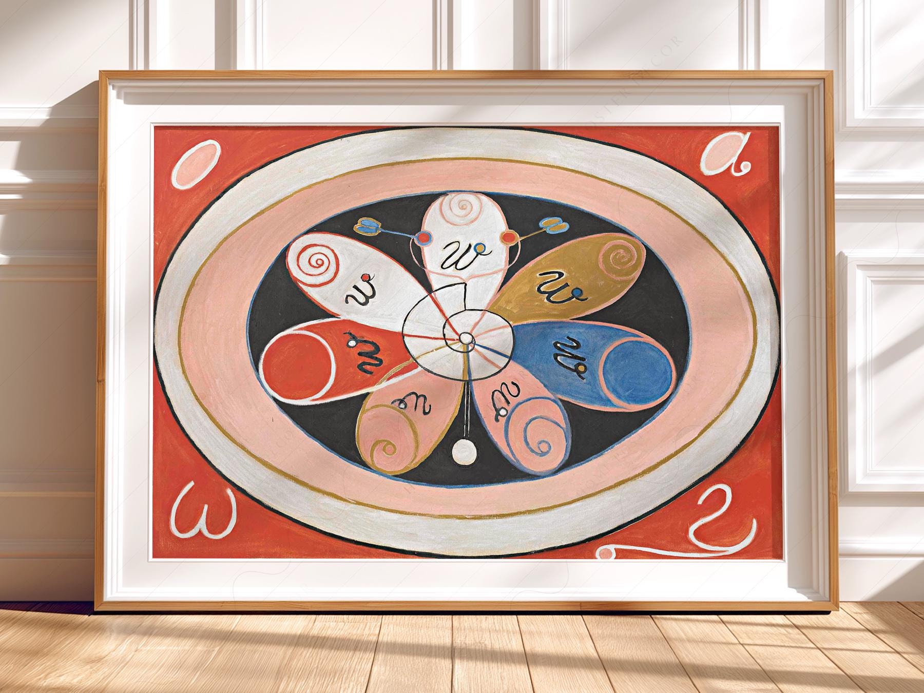 Hilma af Klint Evolution No. 15 Art Print – Abstract Spiritual Wall Art