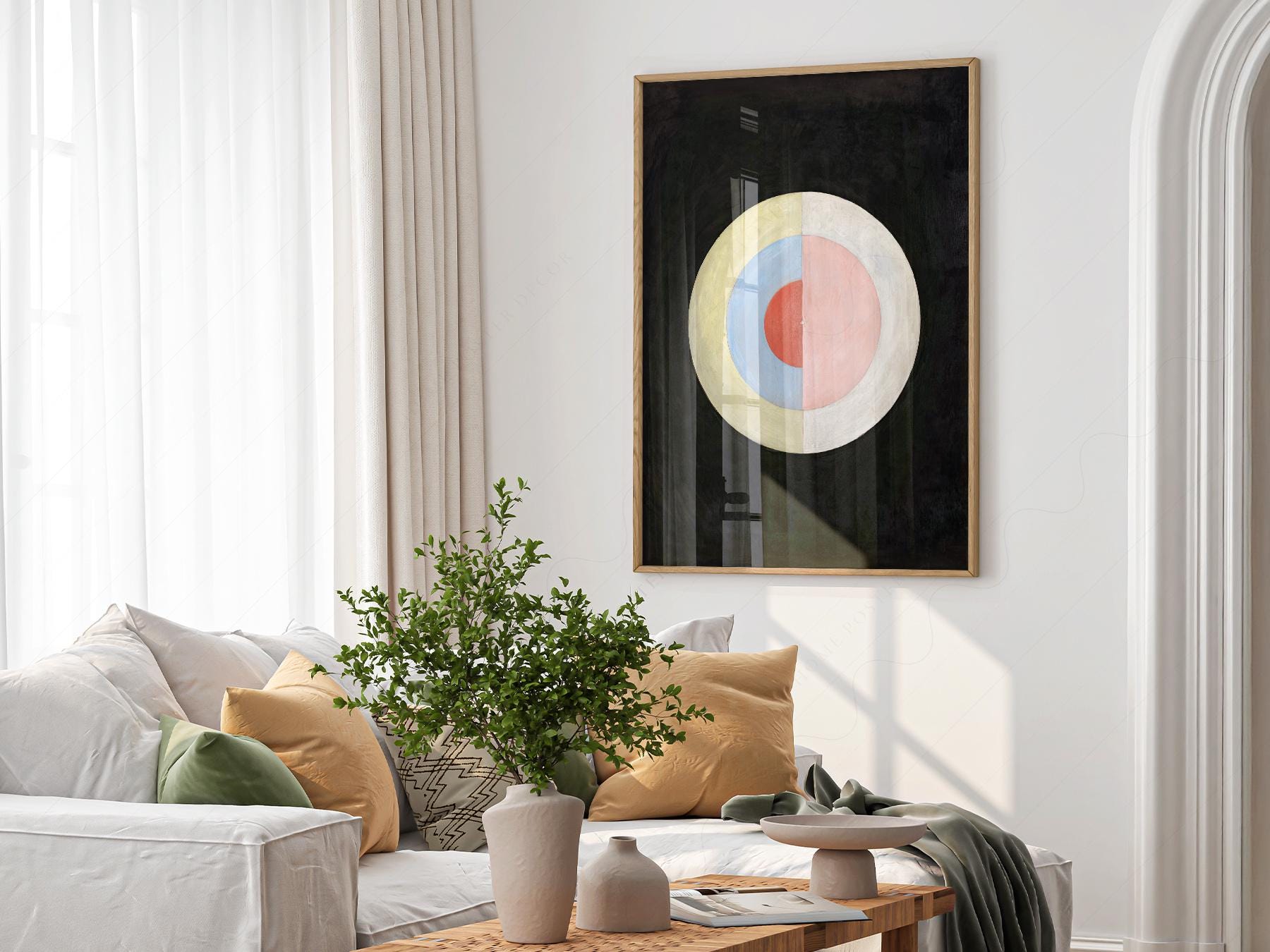Hilma af Klint The Swan No. 16 Art Print – Abstract Geometric Poster
