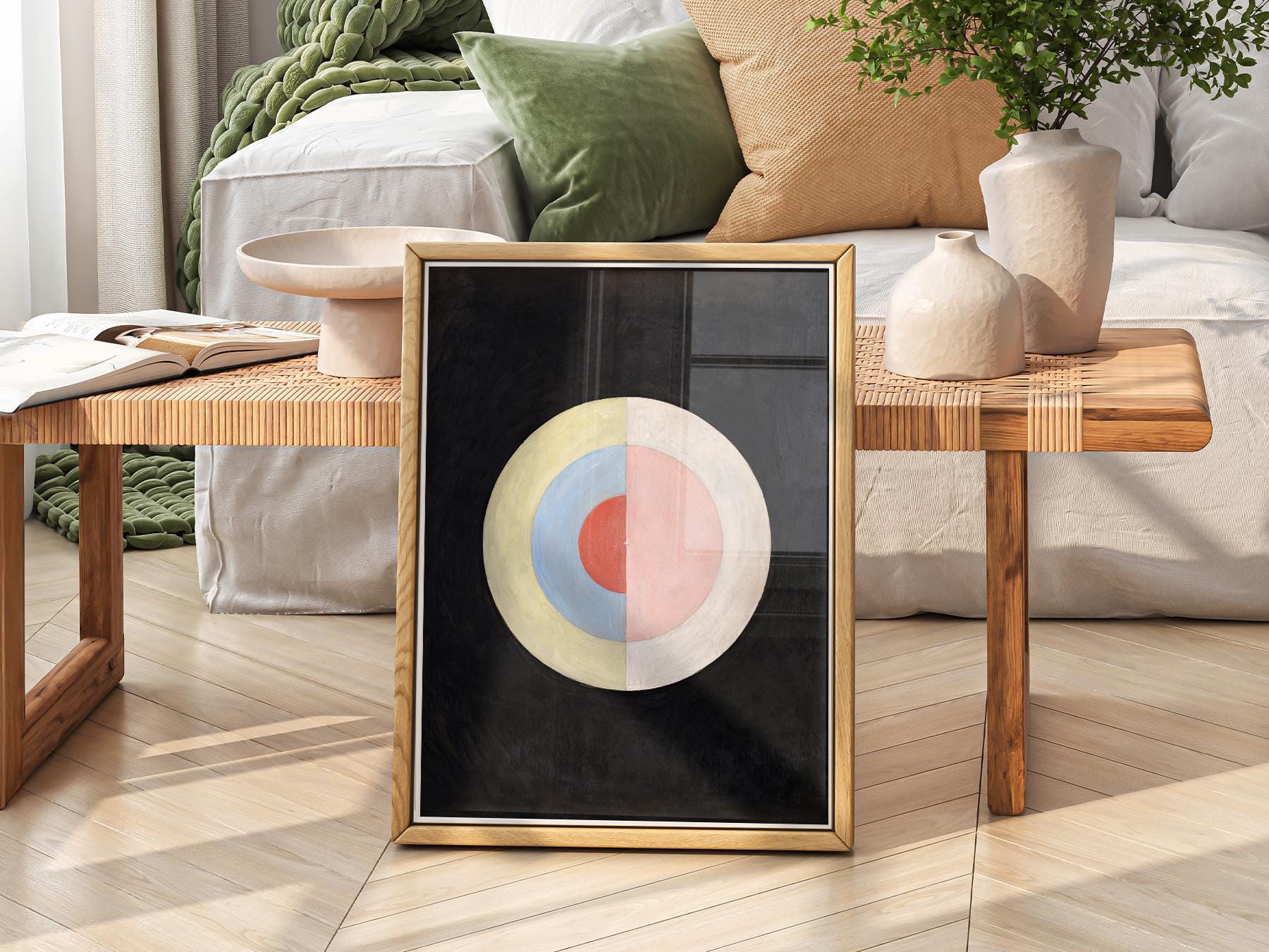 Hilma af Klint The Swan No. 16 Art Print – Abstract Geometric Poster