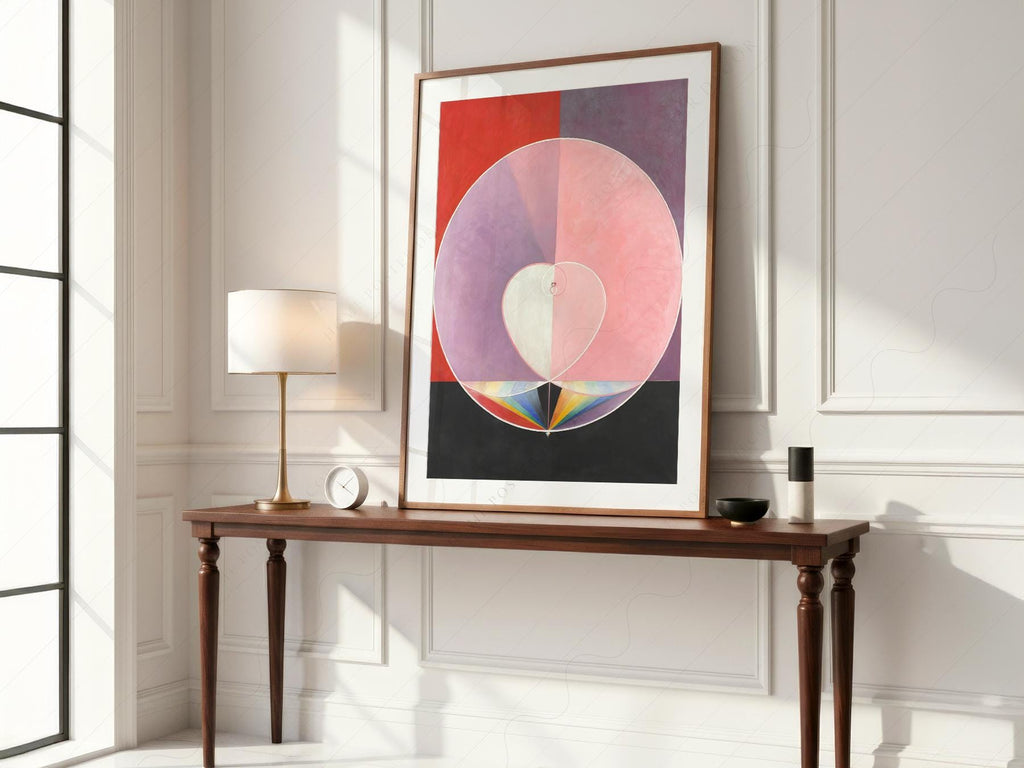 Hilma af Klint Doves No. 2 Art Print – Abstract Spiritual Wall Art