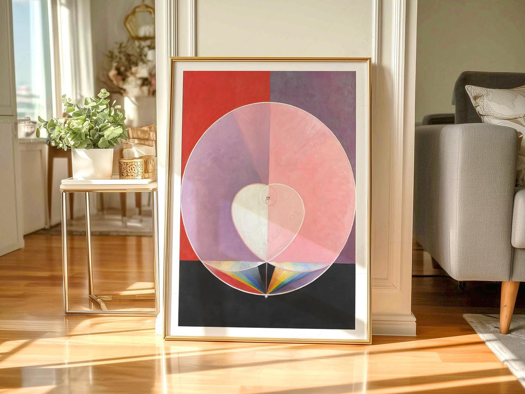 Hilma af Klint Doves No. 2 Art Print – Abstract Spiritual Wall Art