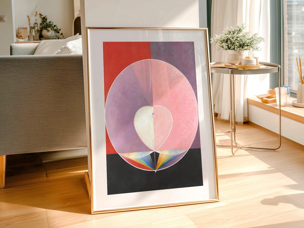 Hilma af Klint Doves No. 2 Art Print – Abstract Spiritual Wall Art