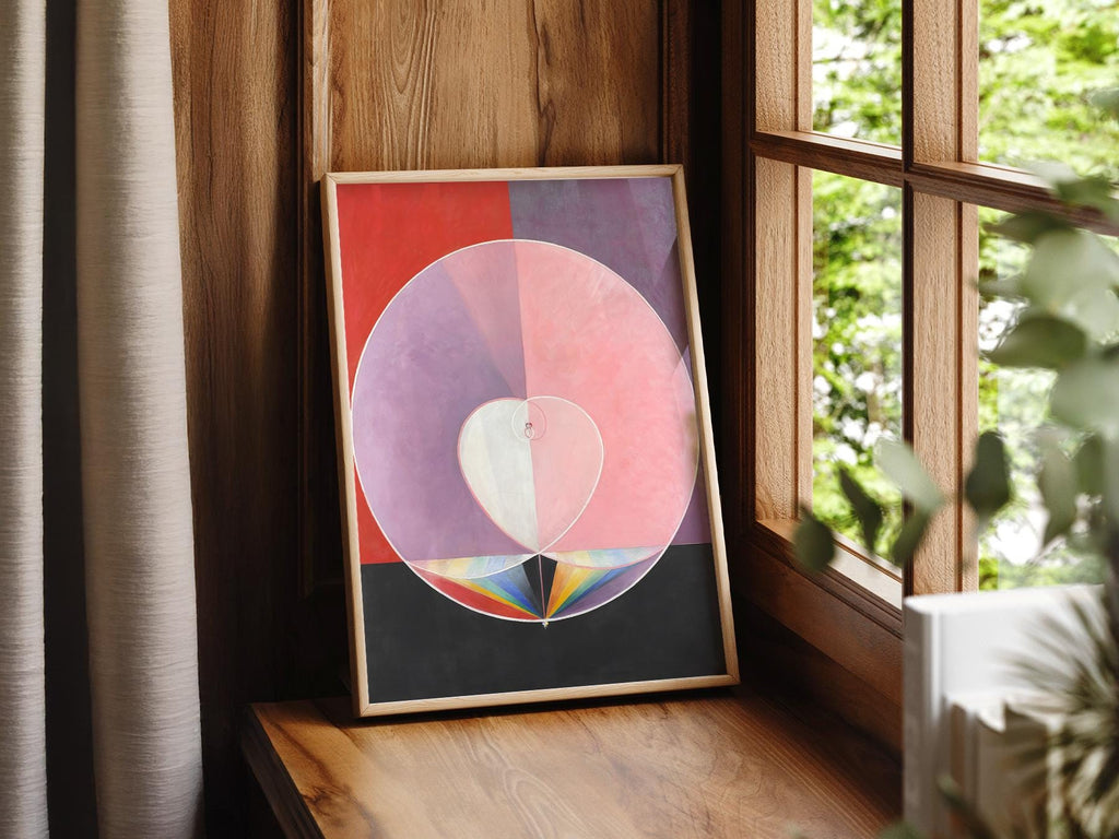 Hilma af Klint Doves No. 2 Art Print – Abstract Spiritual Wall Art