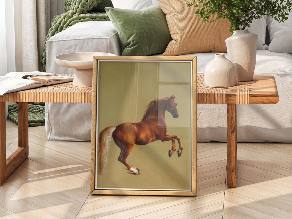 George Stubbs Whistlejacket Art Print – Classic Horse Portrait Wall Art
