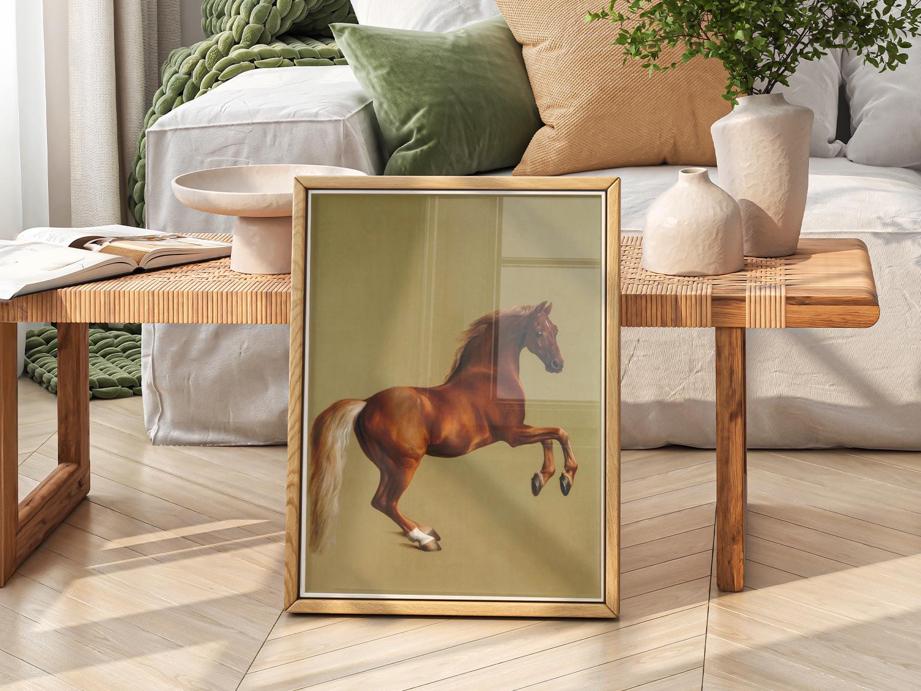 George Stubbs Whistlejacket Art Print – Classic Horse Portrait Wall Art