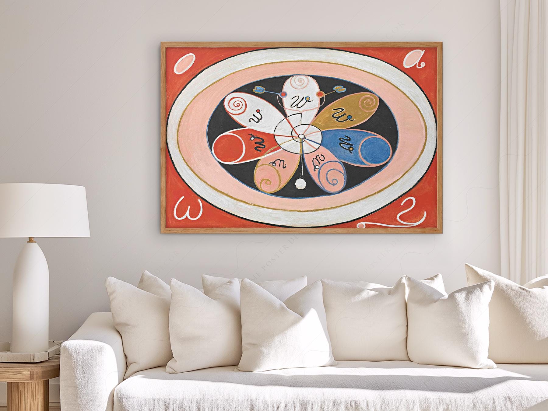 Hilma af Klint Evolution No. 15 Art Print – Abstract Spiritual Wall Art