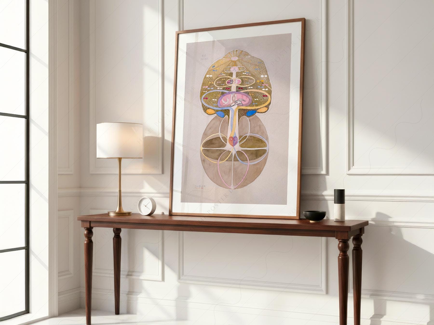 Hilma af Klint Tree of Knowledge Print – Mystical Abstract Wall Art