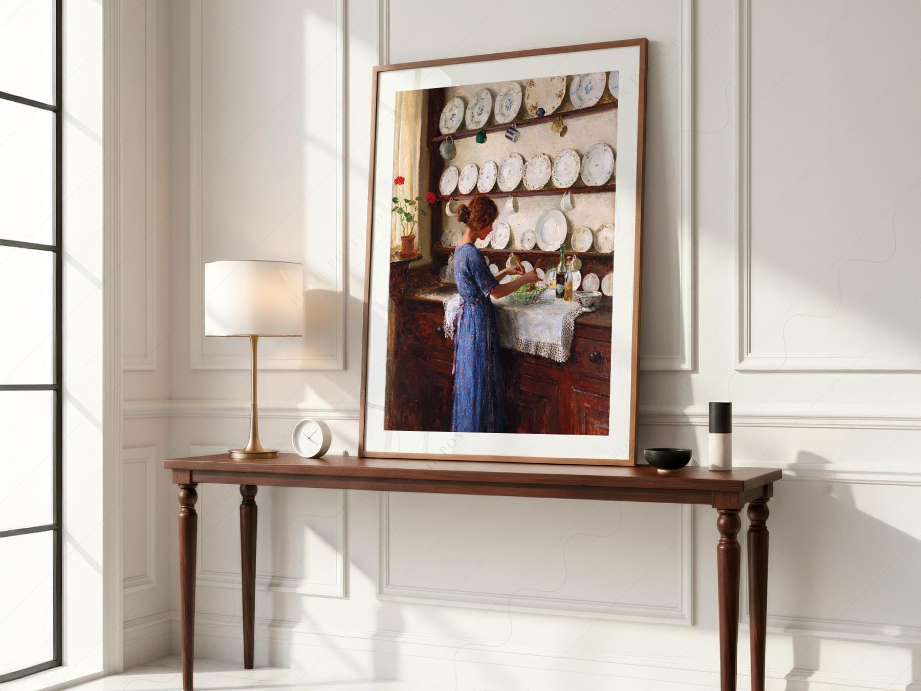 William Kay Blacklock Kitchen Scene Art Print – Victorian Wall Decor Poster