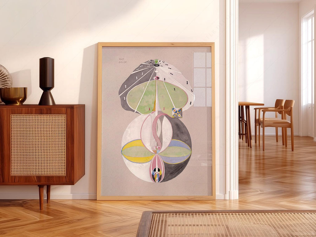 Hilma af Klint Tree of Knowledge Art Print – Spiritual Abstract Wall Art