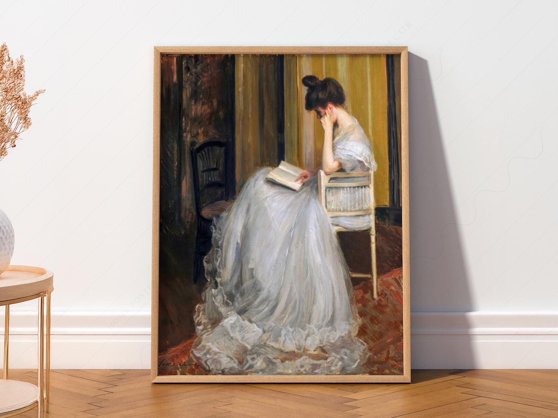 Jacques Émile Blanche The Reader Art Print – Dark Academia Wall Decor