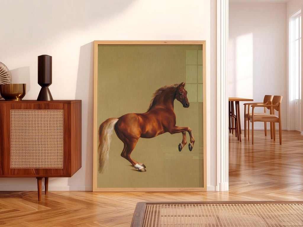 George Stubbs Whistlejacket Art Print – Classic Horse Portrait Wall Art