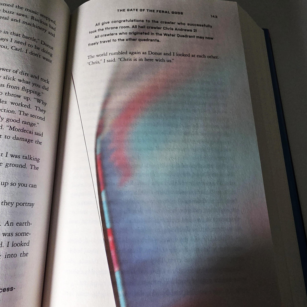 Dungeon Crawler Carl Stained Glass Style Bookmark: Mongo (Handmade with Holographic Art) 6