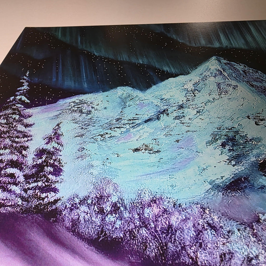 Fantasy Northern Lights Art Print - 12" x 16" Dungeons and Dragons Inspired Artwork 9