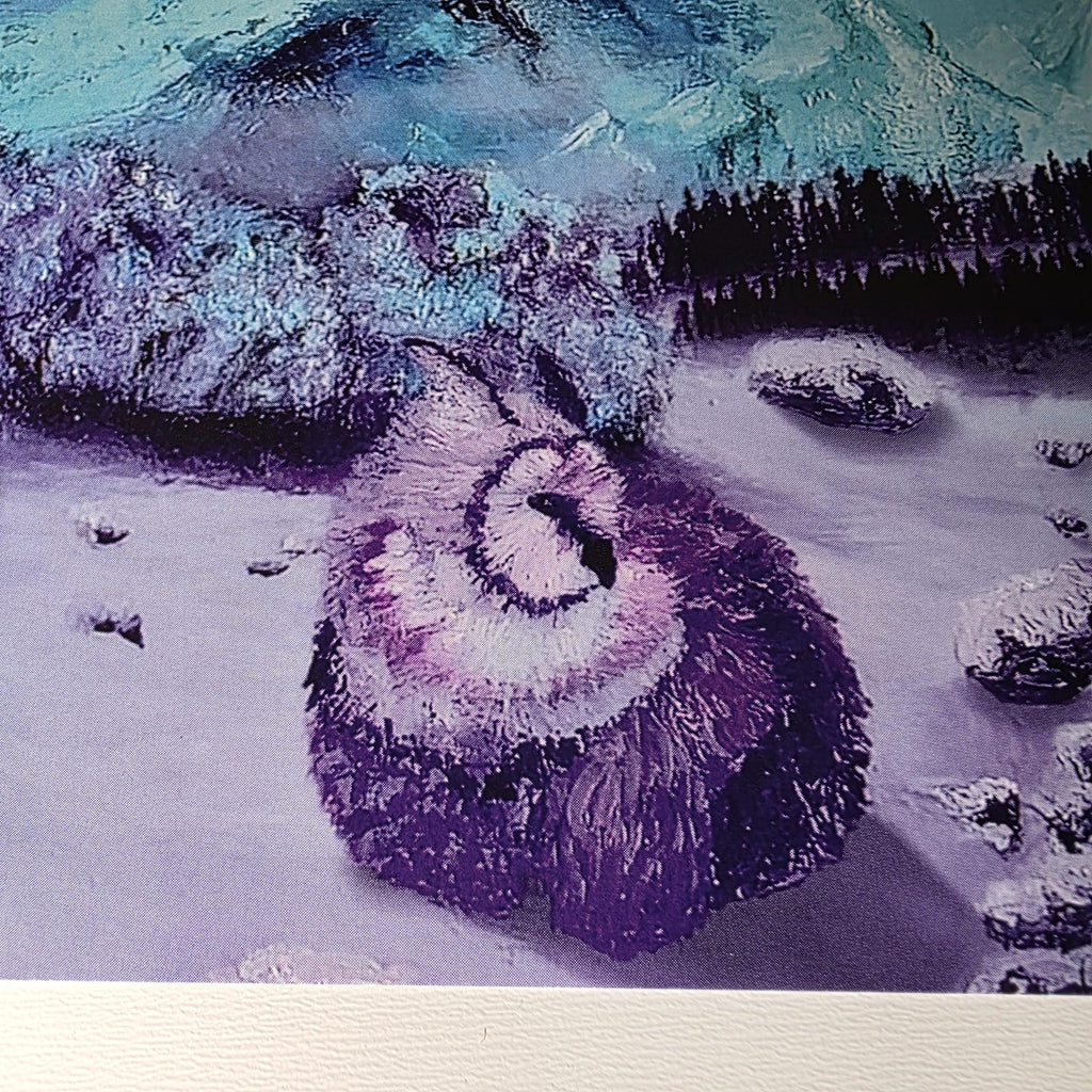 Fantasy Northern Lights Art Print - 12" x 16" Dungeons and Dragons Inspired Artwork 7
